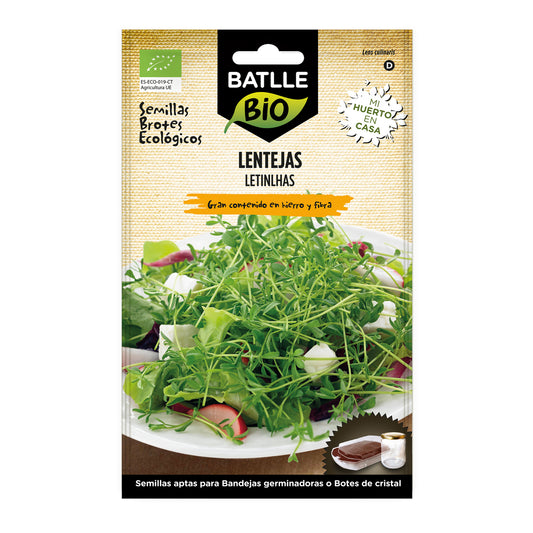 Bio-Linsensamen zum Keimen von Batlle