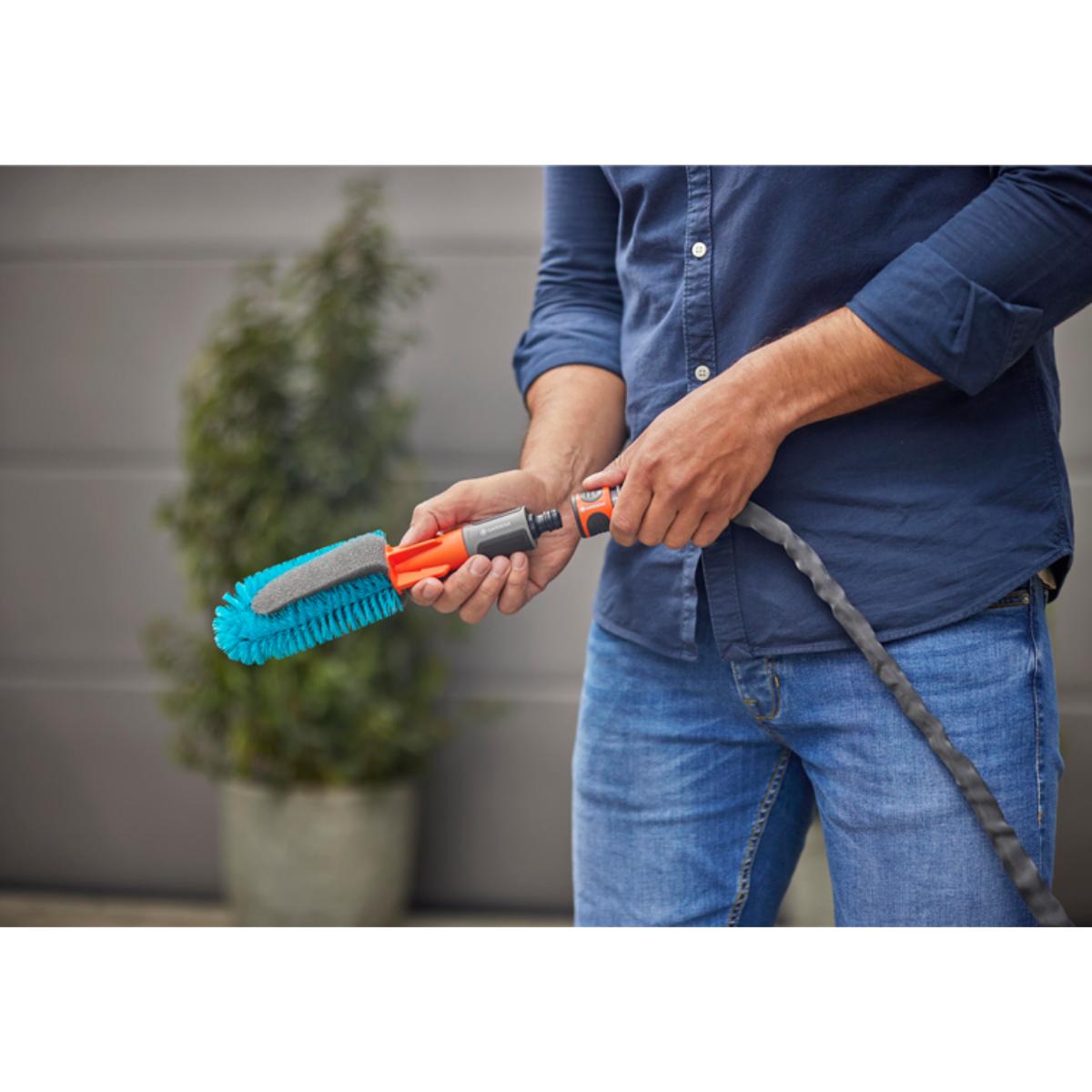 Set mit Bürste und Shampoo für Fahrräder Gardena