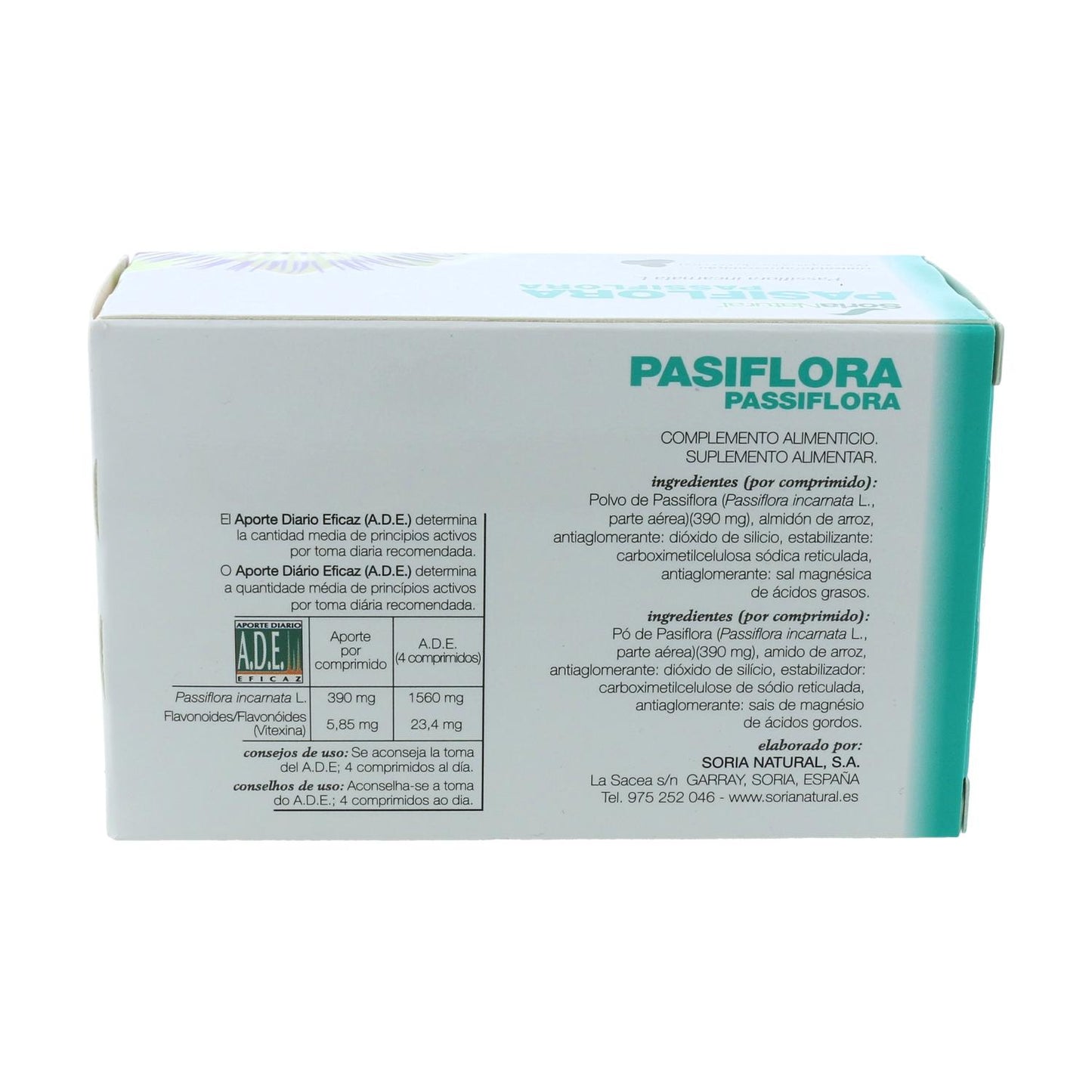 Passiflora Soria Natural, 60 tabletek