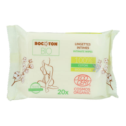 Bocoton Intimate Wipes 20 pcs