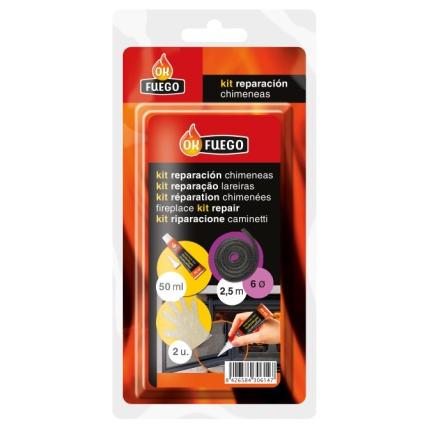 Kit de réparation pour cheminées et poêles Okfuego Diamètre 6 cm