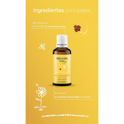 Olio per la pancia del bambino Weleda, 50 ml