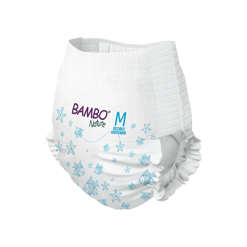 Bambo Nature Water Pants Nappies Size M (+ 12 kg) Bambo Nature 12 units