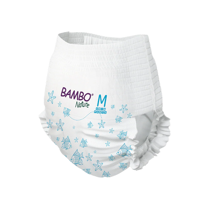 Bambo Nature Water Pants Nappies Size M (+ 12 kg) Bambo Nature 12 units