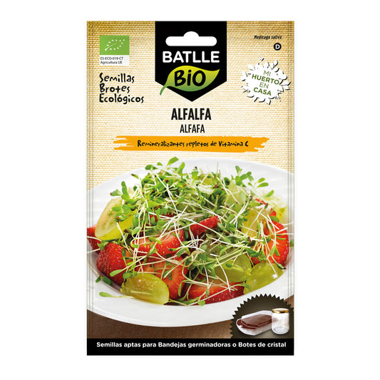 Batlle Organic Alfalfa Seeds for Sprouts