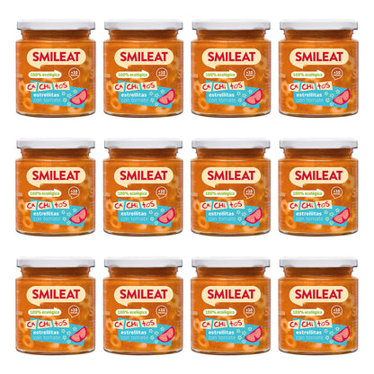 Pack 12 petits pots de purée de tomates bio CA CHI TOS Smileat, 230 g