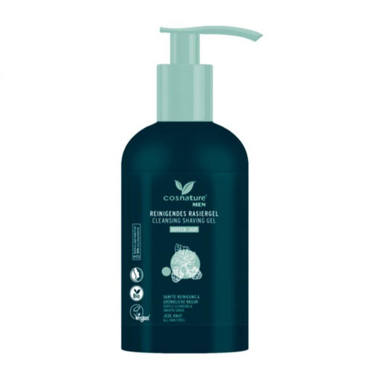 Gel de rasage pour homme au houblon BIO Cosnature 200 ml