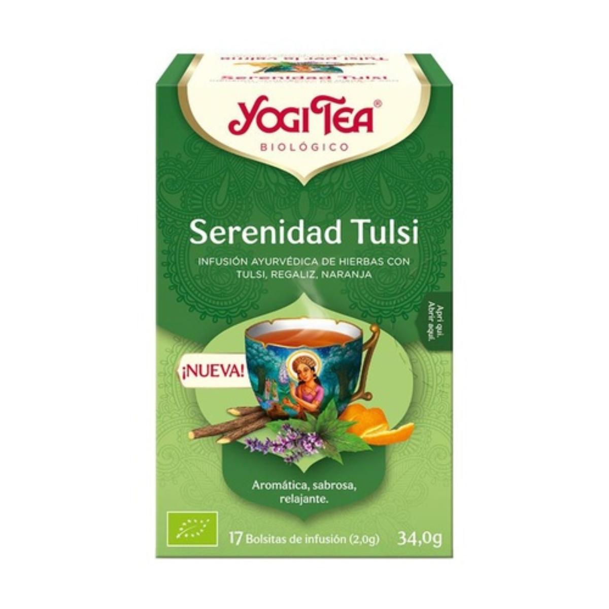 Yogi Tea Serenidad Tulsi 17 Bolsitas