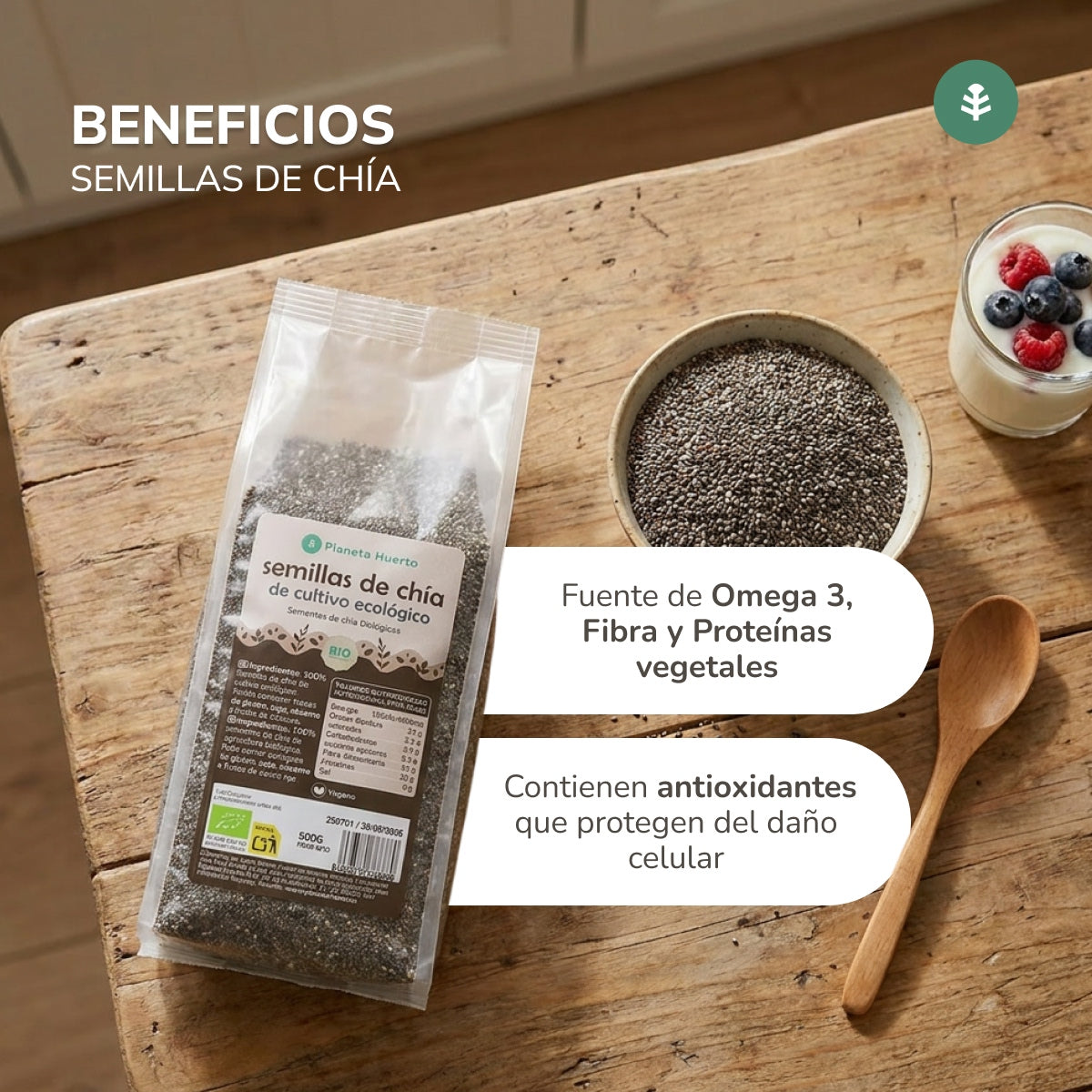 Chia seed ECO Planeta Huerto