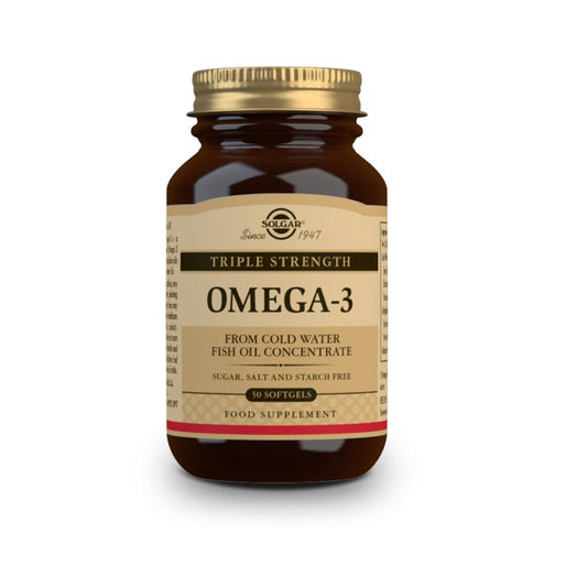 Omega 3 Dreifachkonzentrat Solgar 50 Kapseln