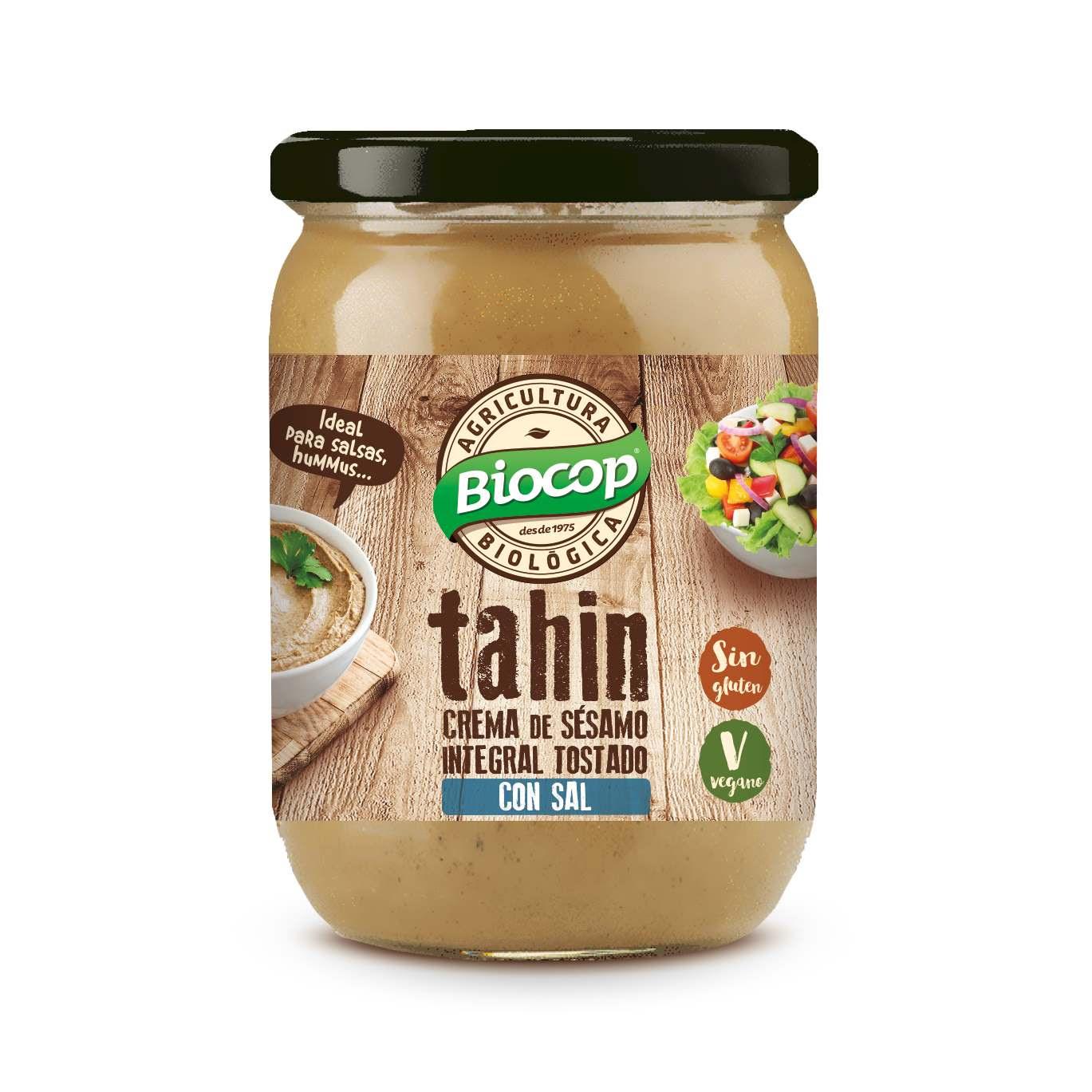 Tahini complet grillé Biocop au sel 225 g