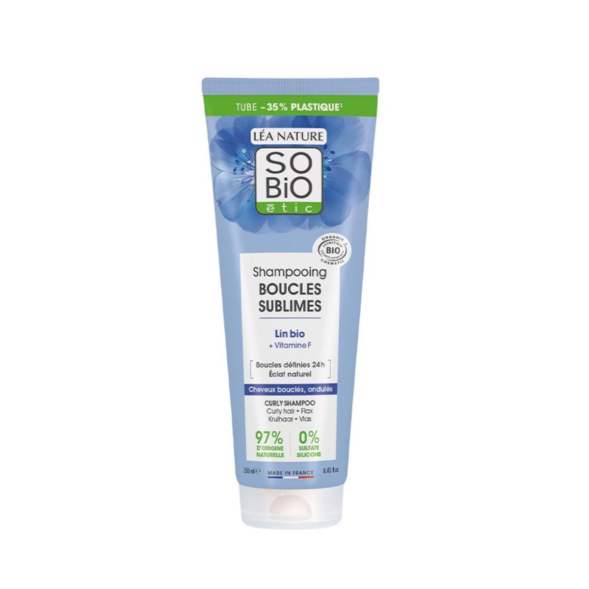 Shampoo ricci bio & vitamina F So'Bio 250 ml