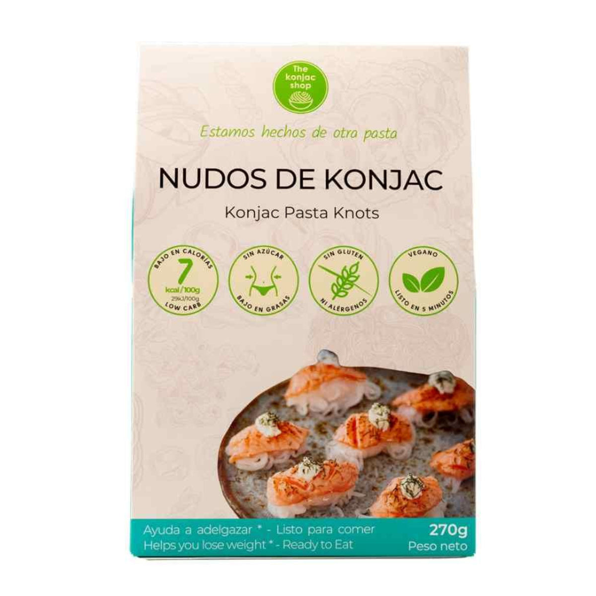 Nœuds de konjac The Konjac Shop 270 g