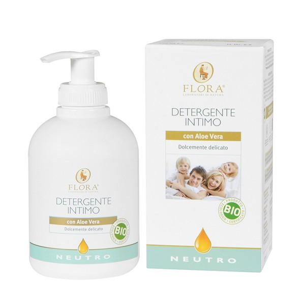 Gel intimo neutro con aloe vera Flora 250 ml