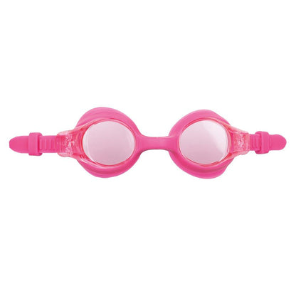 Occhialini da nuoto junior FUNNY, doppio cinturino in silicone, monoblocco