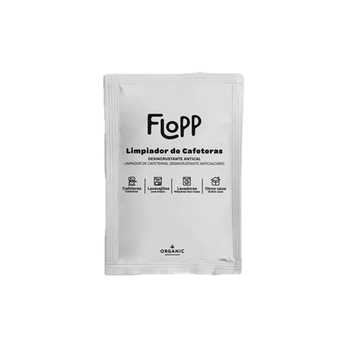 Pack 2 x Limpiador Cafeteras - 1 estuche x 2 sobres Flopp