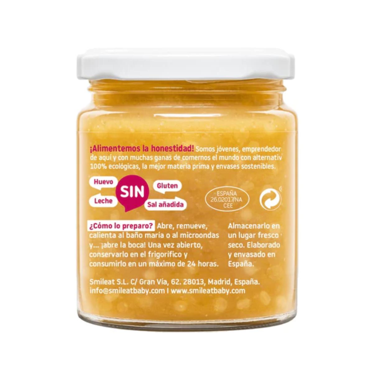 Pack of 3 Organic Lentils with Quinoa Jars CA CHI TOS Smileat 230g