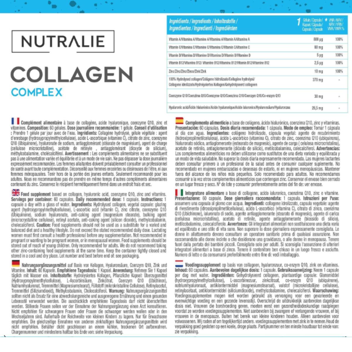 Kollagenkomplex Nutralie 60 kapslar
