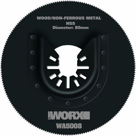 Lama per sega circolare HSS 80 mm - Worx