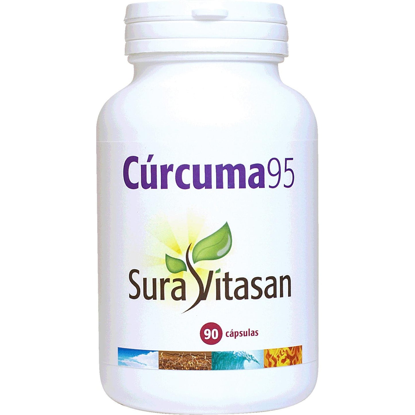 Kurkuma 95 met piperine  90 capsules Sura Vitasan