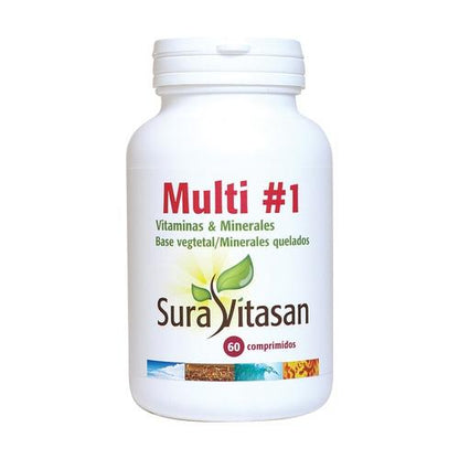 Multi #1 Vitamins & Minerals 60 tablets Sura Vitasan