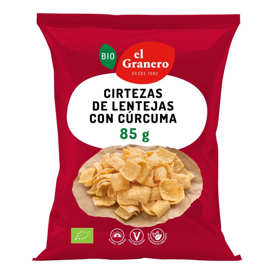 Biologische linzen met kurkuma El Granero, 65 g