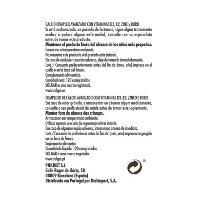 Suplement diety Ultimate Bone Support Solgar 120 tabletek