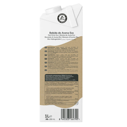 Boisson d'avoine ECO Planet Garden Boisson d'avoine 1L
