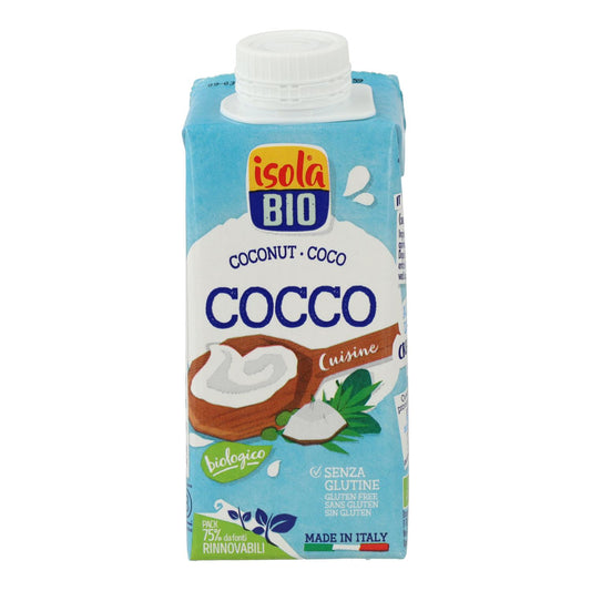 Isola Bio Organic Coconut Cooking Cream, 200 ml