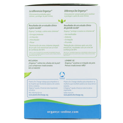 Dagverband met vleugels in individuele verpakking Organyc 10 stuks