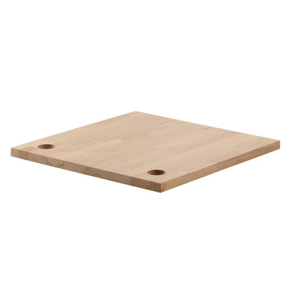 1 Arbeitsplatte aus Buche S 650 x 650 x 30 mm Wolfcraft 6043000 S 650 x 650 x 30 mm