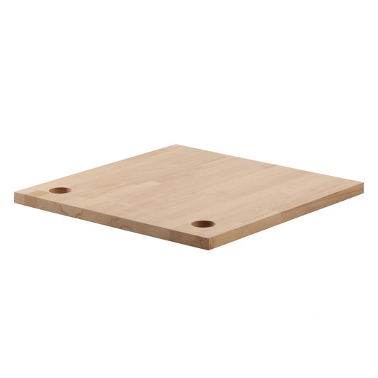 1 werkblad van beukenhout S 650 x 650 x 30 mm Wolfcraft 6043000 S 650 x 650 x 30 mm