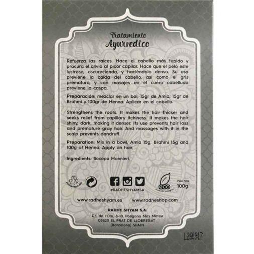 Ayurvedische Haarpflege Brahmi Rhade Shyam 100 g