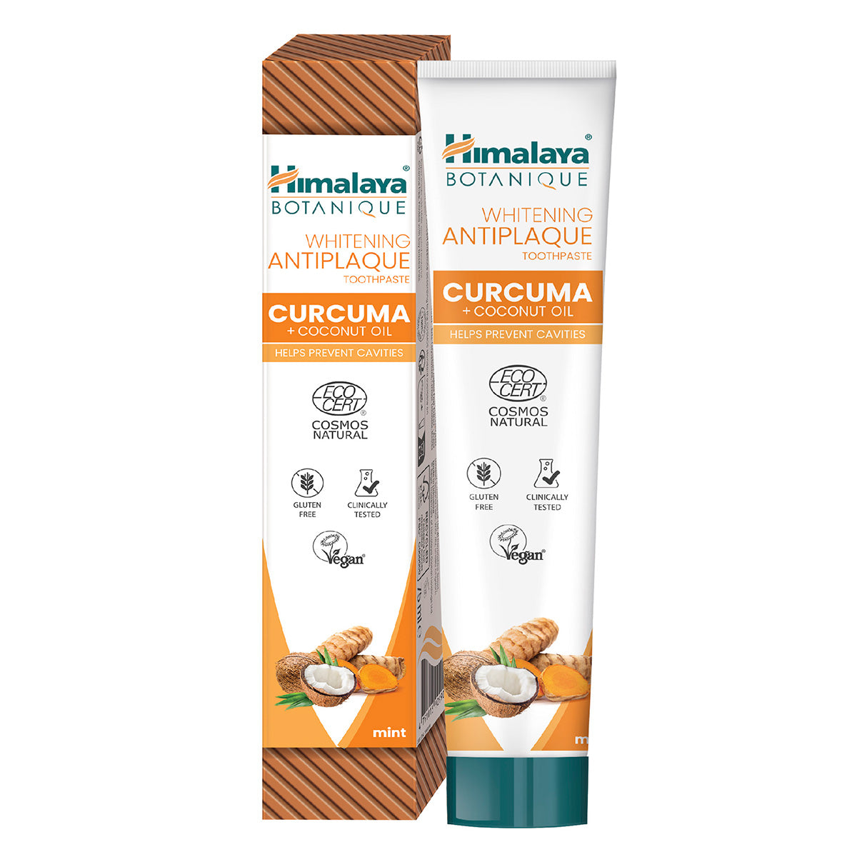 Zahnpasta Botanique Whitening Kurkuma und Kokosöl – 75 ml Ecocert