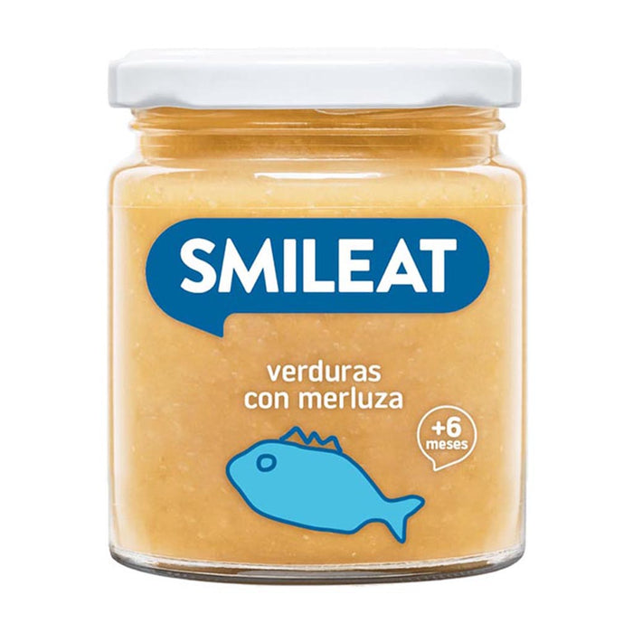 Pakket biologische vlees- en vispotjes Smileat 4 stuks van 230 g
