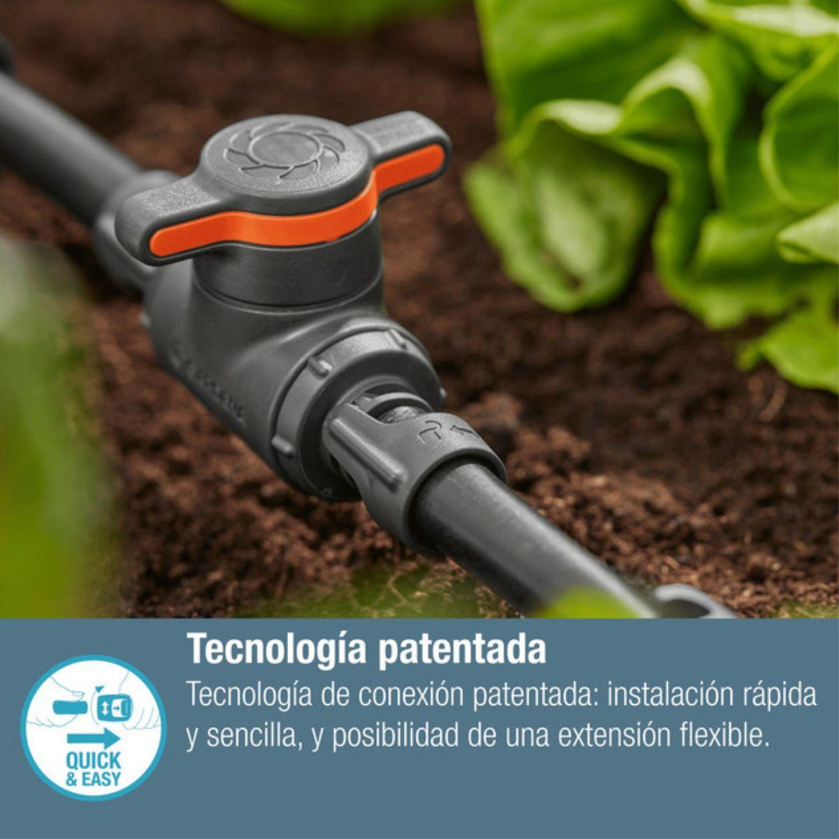 Valve de fermeture/régulation 13 mm (1/2") Microdripsystem Gardena