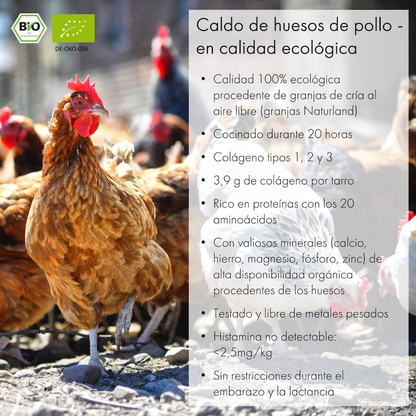 Caldo de Huesos de Pollo BIO Jarmino 350ml