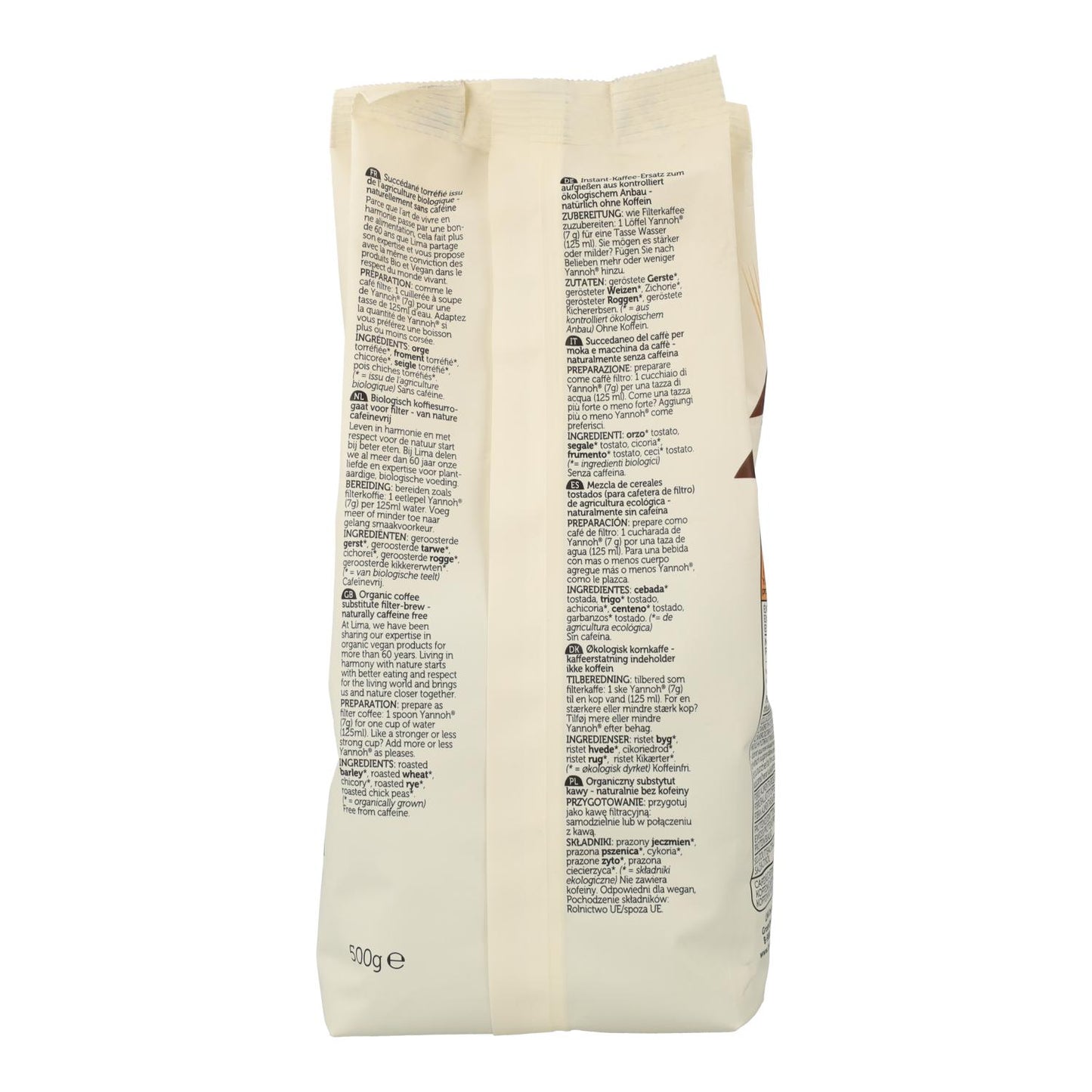 Yannoh Original 0% Cafeína Lima 500g