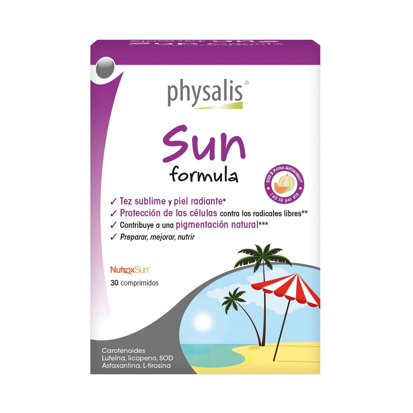 Sun Formula  30 tabletter Physalis