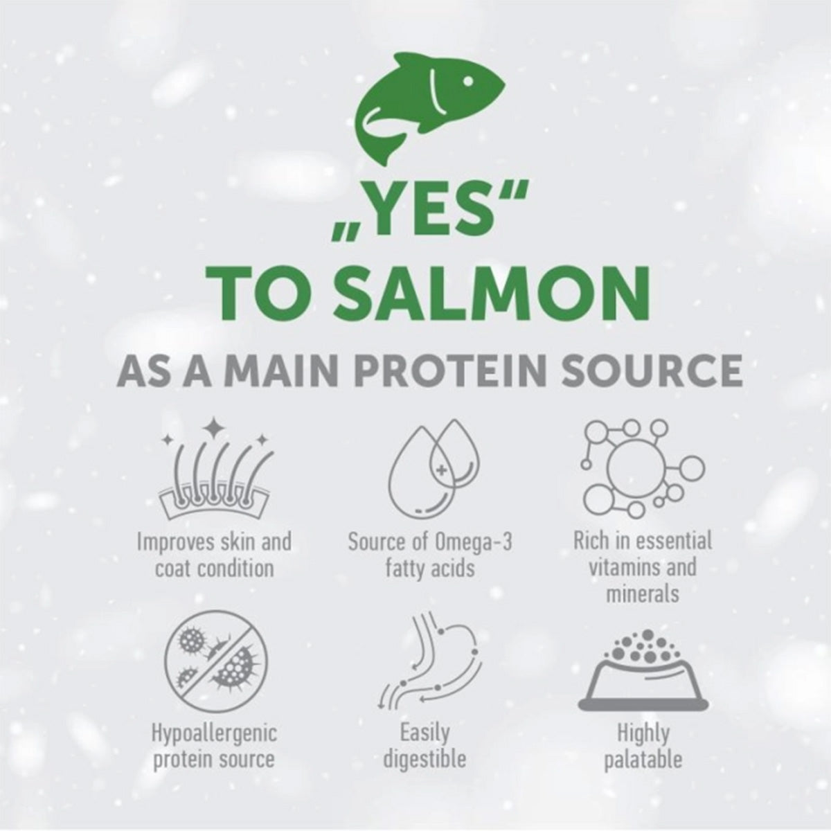 Nature's Protection White Dog Graanvrij voer Zalm voor puppy's 1,5 kg