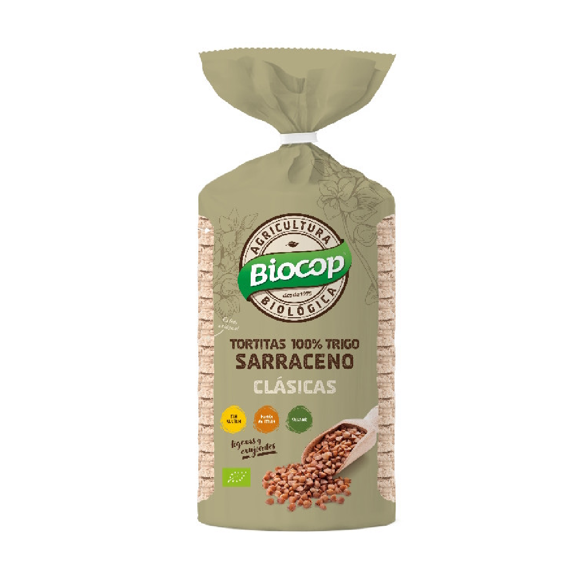 Pfannkuchen aus 100 % Buchweizen Biocop 100 g