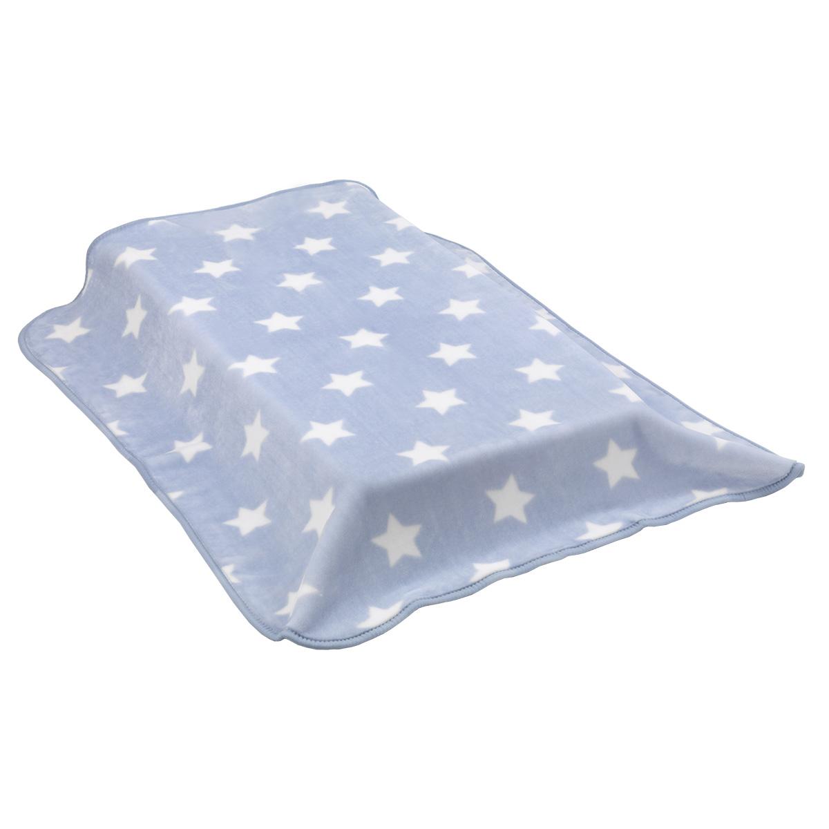Blanket for mini cot, 80x110 cm. Cambrass in various colours Star Pink