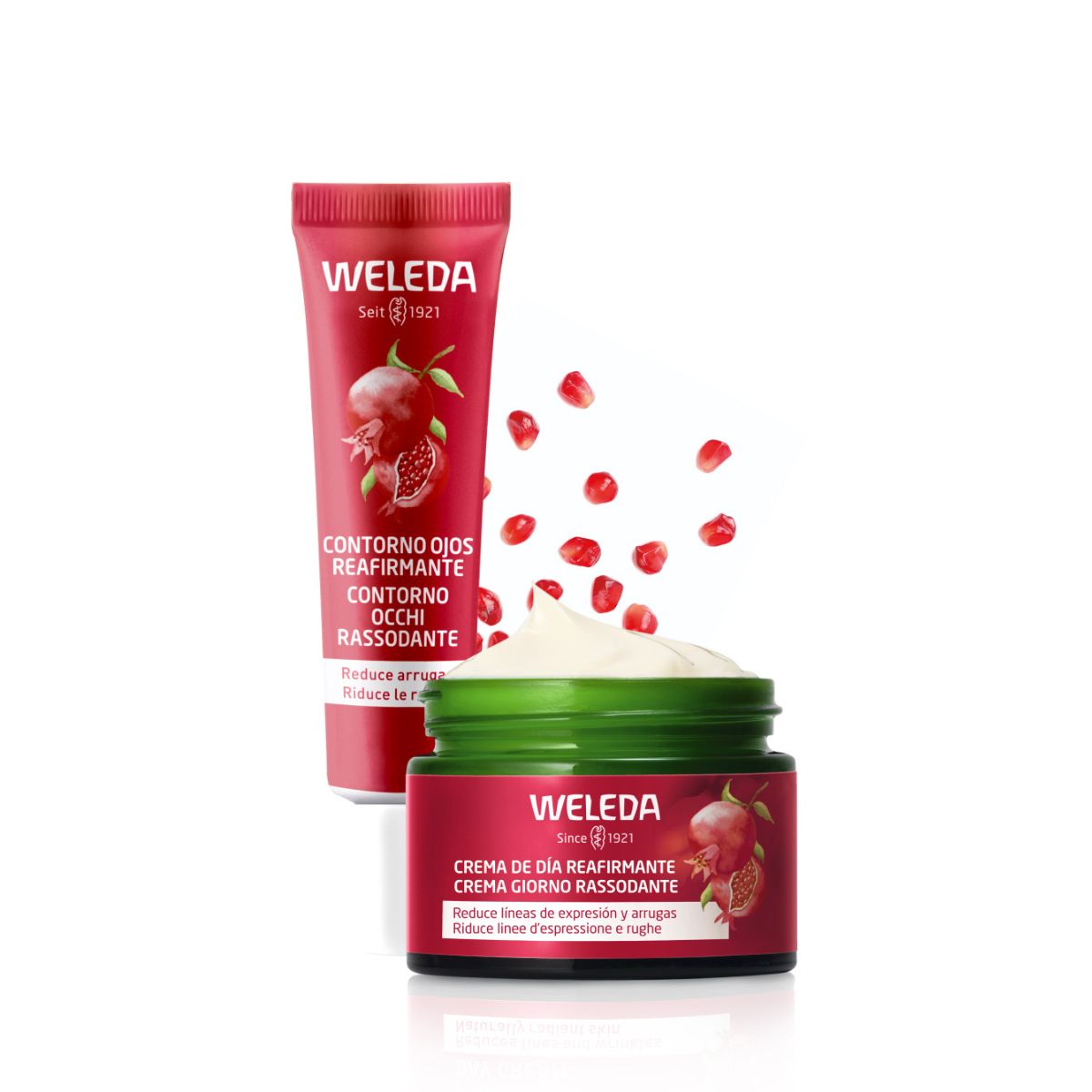 WELEDA Krem pod oczy + krem na dzień (40% zniżki) 12 ml + 40 ml