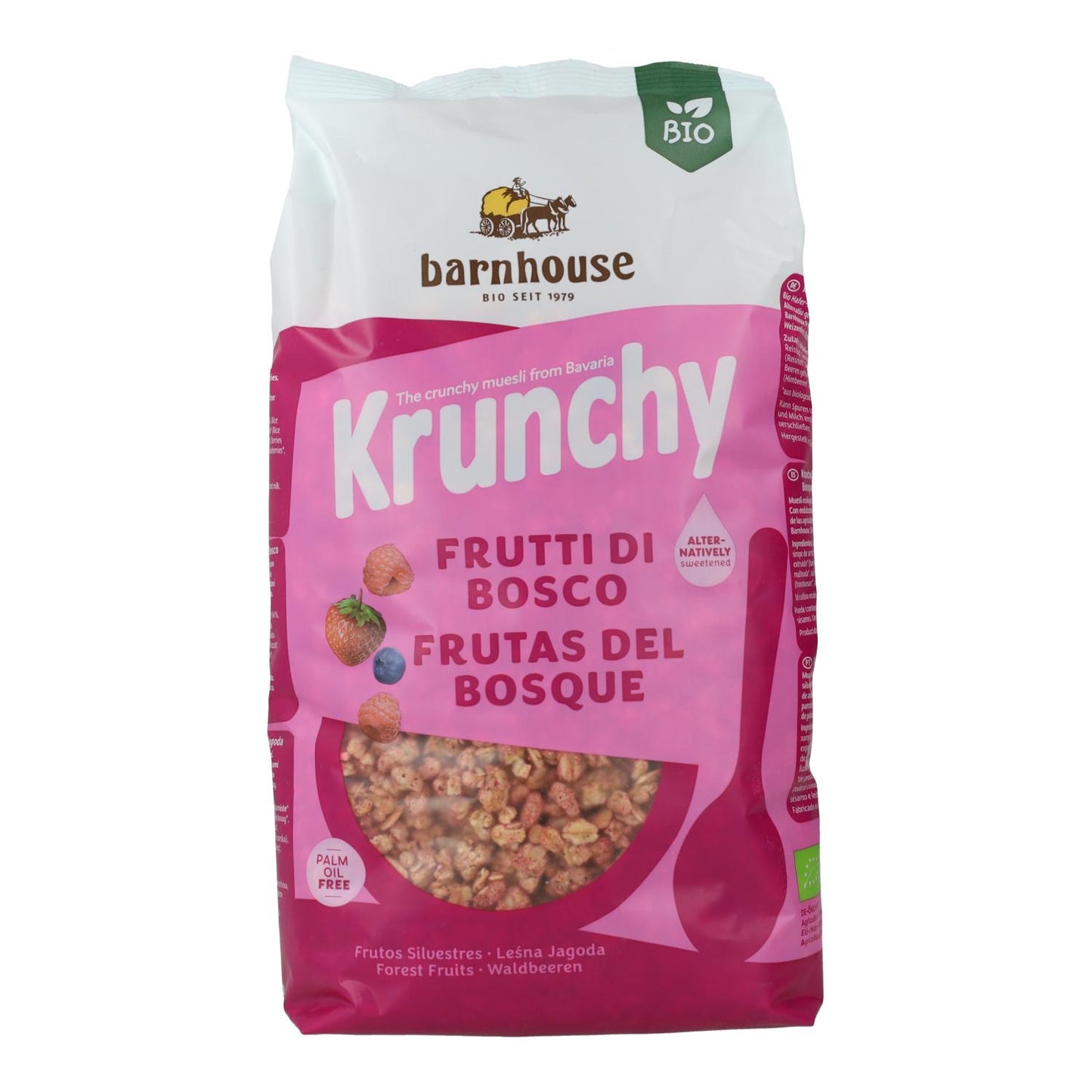 Muesli Krunchy Sun Bosvruchten Barnhouse 750 g