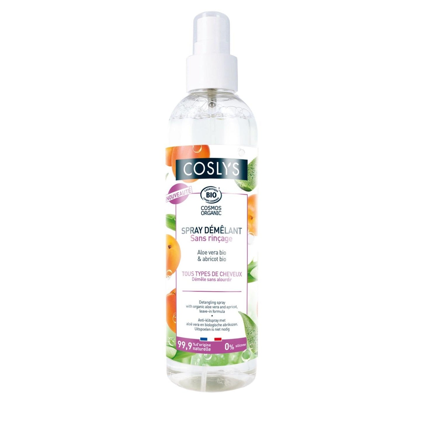 Spray démêlant Aloe Vera Coslys 200 ml