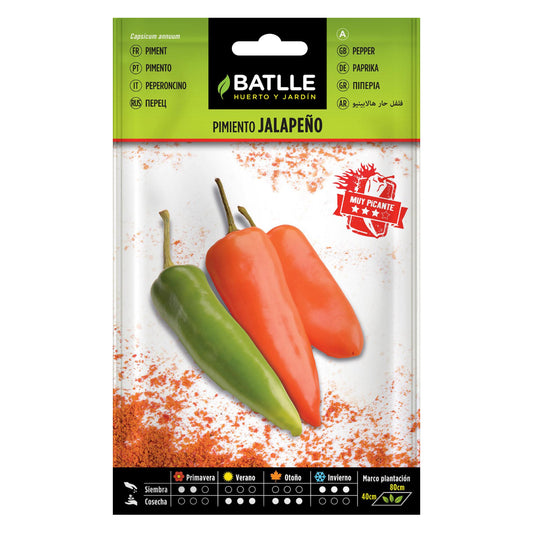 Semi di peperoncino jalapeño Batlle