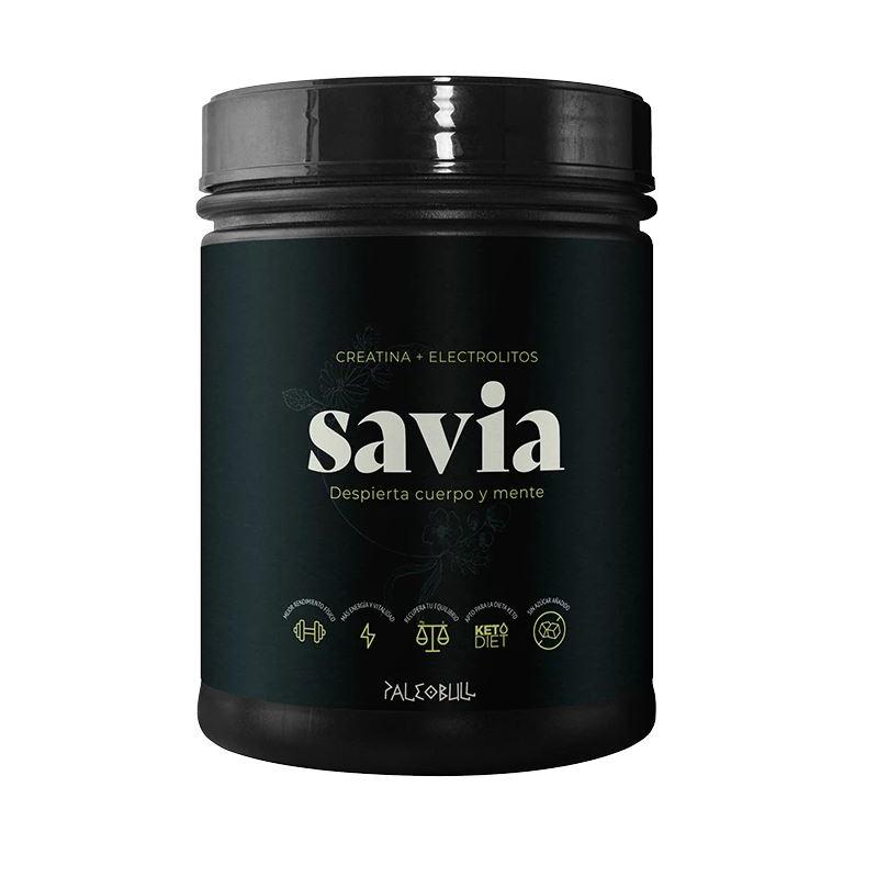 Creatine + elektrolyten Savia in poedervorm Paleobull 450 g