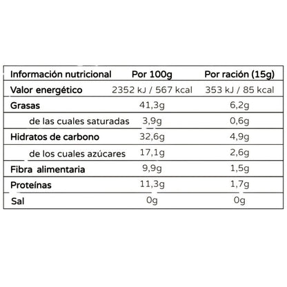 Cacao- en hazelnootcrème 55% Solo Nuts 200 g