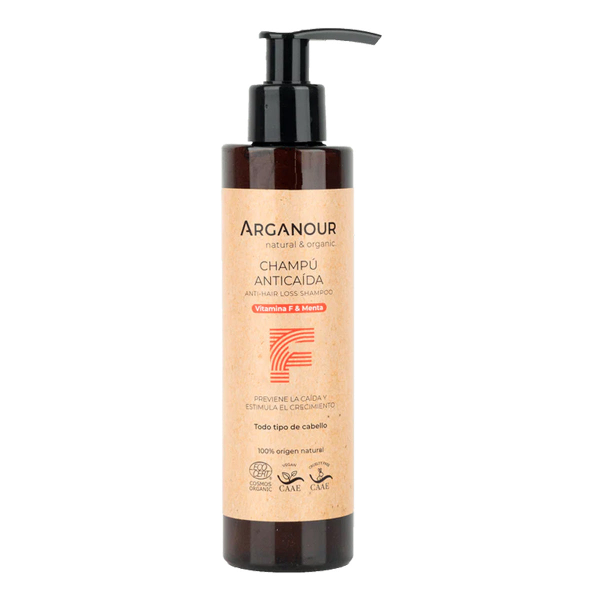 Shampooing anti-chute sans sulfates, Arganour, 200 ml