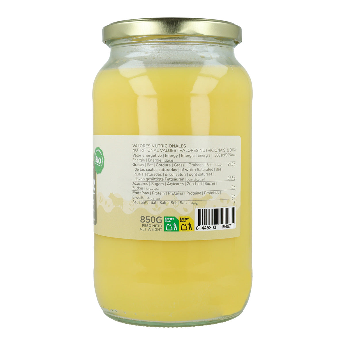 Masło klarowane Ghee ECO Planeta Huerto 850 g